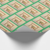 30" x 6" Schleifpapier, glänzendes Schleifpapier Geschenkpapier (Ecke)