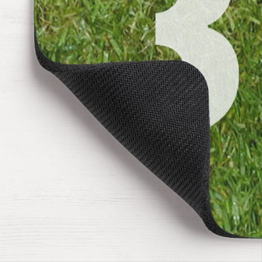 30 Yard-Line-Fußballplatz Mousepad (Ecke)