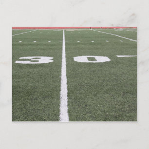 30 Yard Line Postcard Postkarte