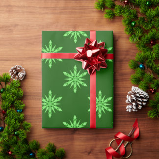 30 Zoll * 60 Fuß grüne Glühbirne Geschenkpapier