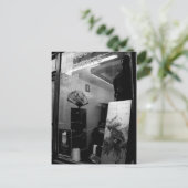 30ter Rue Gassendi Paris Schwarz-weiße Postkarte (Stehend Vorderseite)