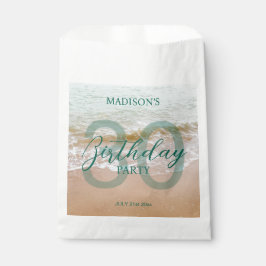 30th Birthday Beach Party Geschenktütchen