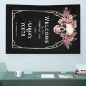 30th Birthday Funeral Welcome Banner (Messe)