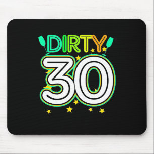 30th Birthday Happy 30th Birthday Mousepad