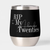 30th Birthday Party RIP 20s Black and White (Rückseite)