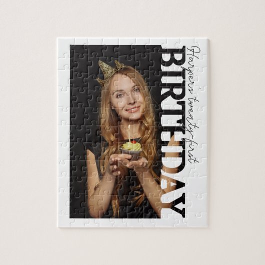 30th Birthday Photo college Party  Puzzle (Vertikal)