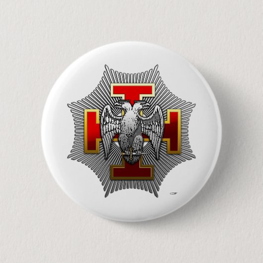 30th Degree: Knight Kadosh Button (Vorderseite)