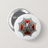 30th Degree: Knight Kadosh Button (Vorne & Hinten)