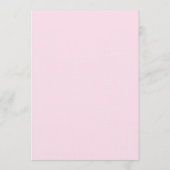 30th Pink “Cheers to Thirty” Martini Birthday Einladung (Rückseite)