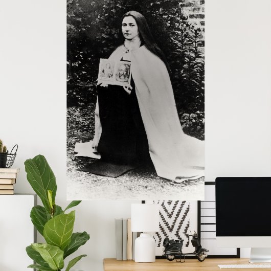 (30x48) Saint Therese und das Heilige Gesicht Poster (Heimbüro)