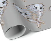 310431 ANGRY TORNADOS CARTOON FUNNY WEATHER GROUCH GESCHENKPAPIER (Rolleneckpunkt)