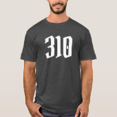 310 Bereichscode T-Shirt (Vorderseite)
