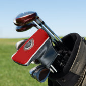 [310] Vegvisir - Viking Silver Magic Runic Compass Golf Headcover (In Situ)