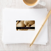 311-Anpassbare Babyadresse Adressaufkleber (Insitu)