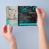 311 Aqua- und Spitzen-Haartrockner mit Flyer (Handgriff)
