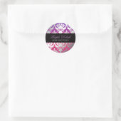 311 Aufkleber für Lila Strahlung (Tasche)