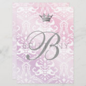 311 Babypink und Lilac Einladung (Vorne/Hinten)