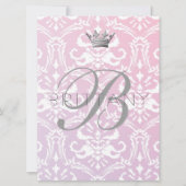 311 Babypink und Lilac Einladung (Vorderseite)