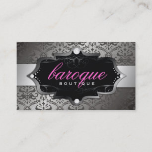 311-Baroque süßes Rosa der Butike-  Visitenkarte