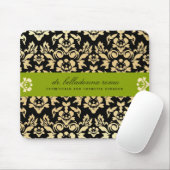 311-Belladonna Damast Limones Mousepad (Mit Mouse)