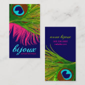 311-Bijoux Pink des Pfau-| Visitenkarte (Vorne/Hinten)