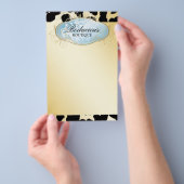 311 Bodacious Boutique Blue Leopard Flyer (Handgriff)