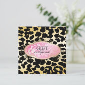 311-Bodacious Boutique Golden Leo Geschenkgutschei (Stehend Vorderseite)