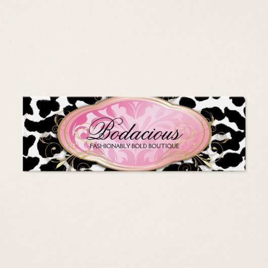 311 Bodacious Boutique Leopard Hang Tag (Vorderseite)