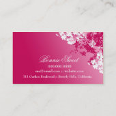 311 BONbon-SÜSSES ROSA VERBLASSEN Visitenkarte (Rückseite)