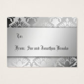 311-Bow-licious Christmas Newlywed Hang Tag (Rückseite)