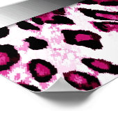 311 Bowlicious Hot Pink Leopard Seating Chart Poster (Ecke)