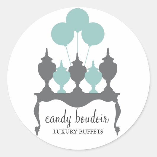 311 Candy Boudoir Rokoko Robin Egg Blue Sticker (Vorderseite)