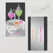 311-Candy Holzkohle des Lebensmittellieferant-| Visitenkarte (Vorne/Hinten)