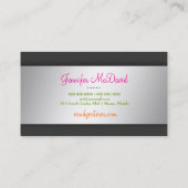 311-Candy Holzkohle des Lebensmittellieferant-| Visitenkarte (Rückseite)