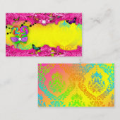 311 Candy Wonderland Pink Sweet 16 Platzkarten (Vorne/Hinten)