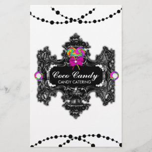 311 Candy Wonderland Schwarz-weiß Flyer