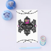 311 Candy Wonderland Schwarz-weiß Flyer (Einzeln)