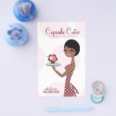 311 Carmella Cupcake Süsse Brünett Flyer (Einzeln)
