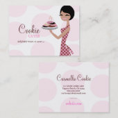 311 Carmella das Feuerzeug der Plätzchen-Süsse-2 Visitenkarte (Vorne/Hinten)