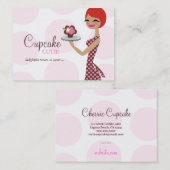 311 Cherrie die Kuchen-Süsse-Chubby Visitenkarte (Vorne/Hinten)