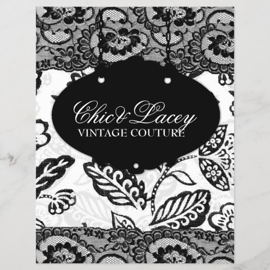 311 Chic und Lacey Black und White Flyer (Vorne)