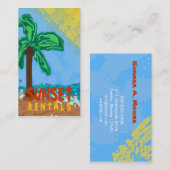 311-CHRISTY'S ORANGE des STRAND-| Visitenkarte (Vorne/Hinten)