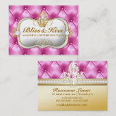 311 Ciao Bella Glücks-Rosa-Büschel Visitenkarte (Vorne/Hinten)