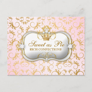 311 Ciao Bella Golden DivinePink Postkarte