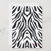 311 Cocktails u. KaraokeZebra Einladung (Rückseite)