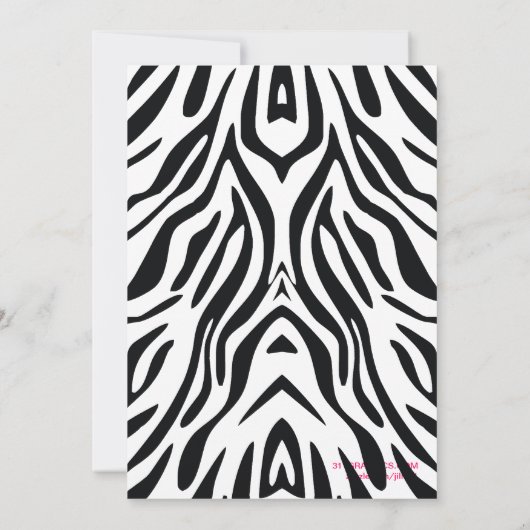 311 Cocktails u. KaraokeZebra Einladung (Rückseite)