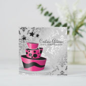 311 Couture Gâteaux Geschenkgutschein Hot Pink (Stehend Vorderseite)