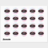 311 Cupcake Divine Dreamy Damask Sticker (Blatt)