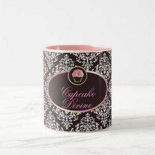 311-Cupcake erahnen feste Kaffee-Tasse Zweifarbige Tasse