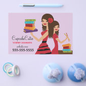 311 Cupcake Süsse Spanische Mädchen Flyer (Einzeln)